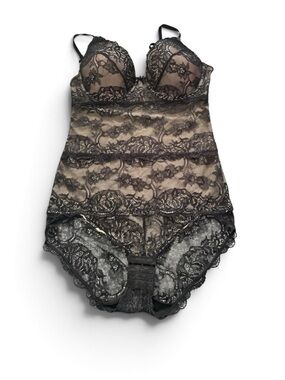 Skinnygirl Shareware Lace Shaping Bodysuit